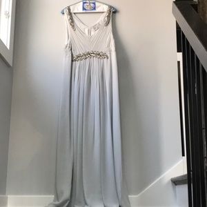 Maternity size 14 Seraphine floor length dress.